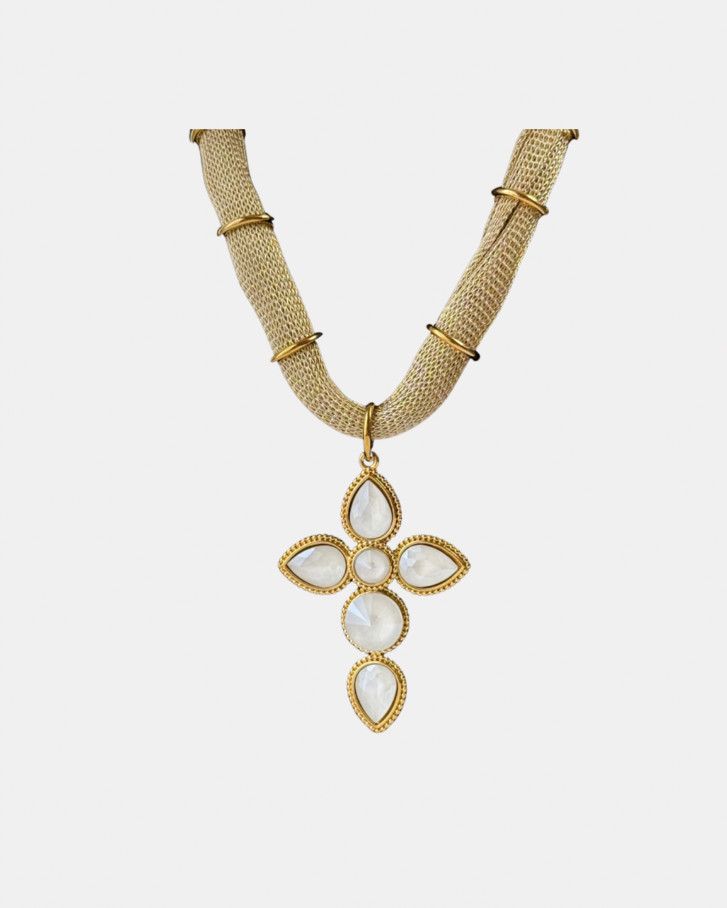 Zafira Cross Necklace