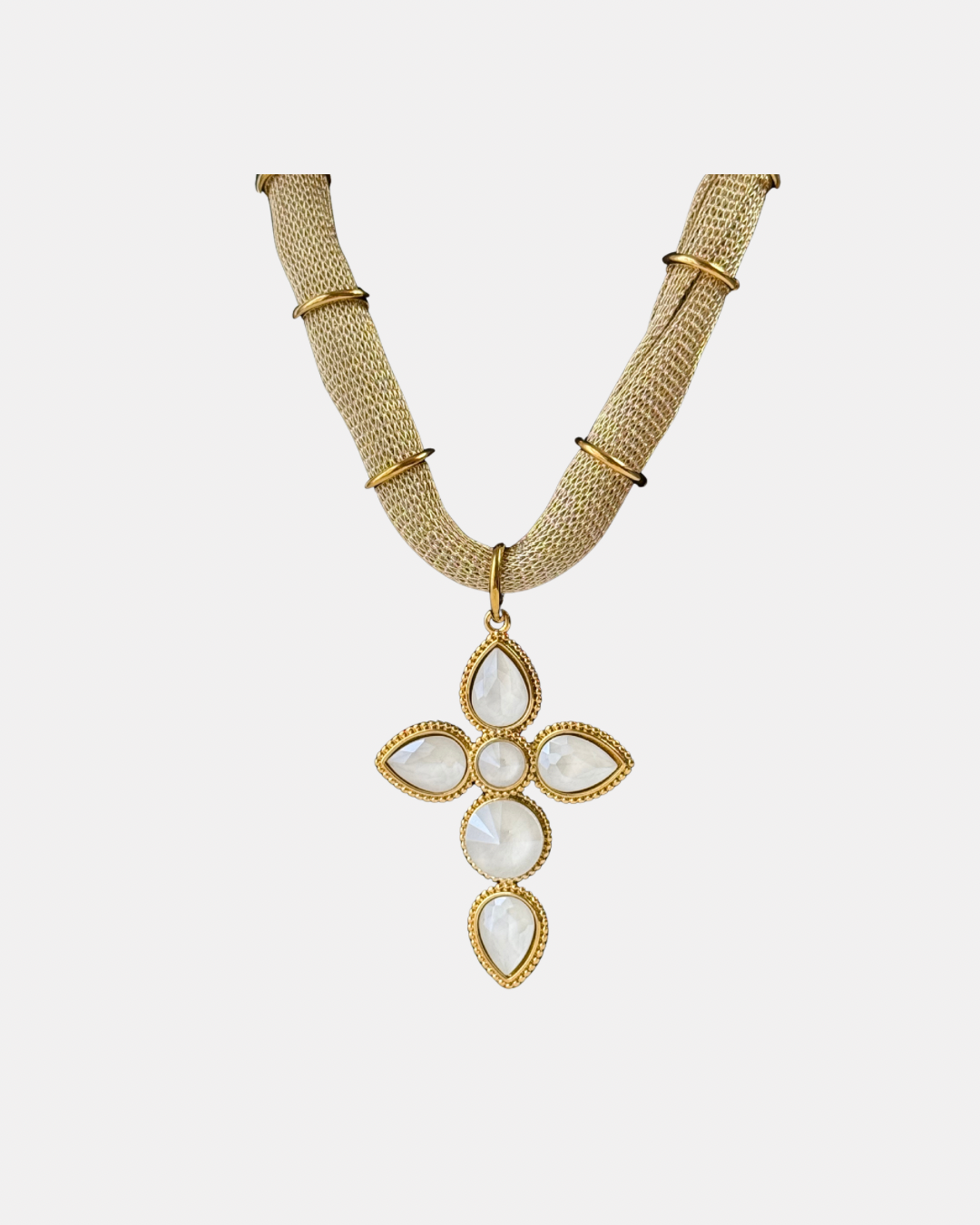 Zafira Cross Necklace