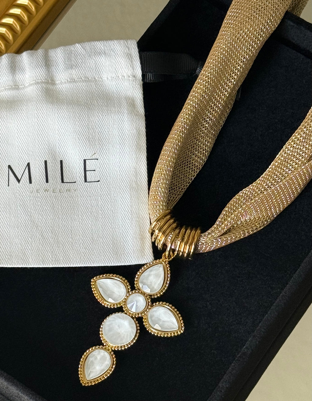 Zafira Cross Necklace